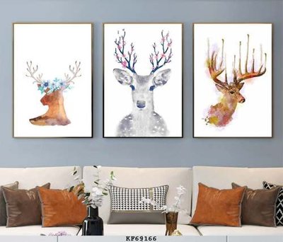 Tải file File tranh hiện đại pha lê gương KF69166 (gốc) in ấn chất lượng