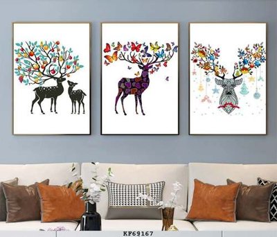 Tải file File tranh hiện đại pha lê gương KF69167 (gốc) làm file tranh quảng cáo