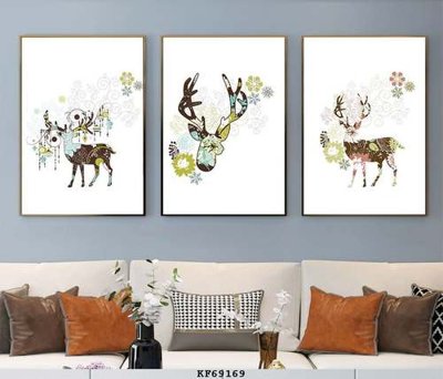 Tải file File tranh hiện đại pha lê gương KF69169 (PSD) cho in ấn quảng cáo