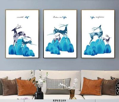 File tranh File tranh hiện đại pha lê gương KF69189 (gốc) in film