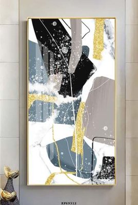 File ảnh File tranh hiện đại pha lê gương KF69312 (gốc) dùng in Pano