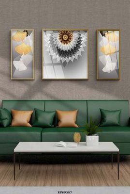 File tranh File tranh hiện đại pha lê gương KF69357 (gốc) phong cách tối giản