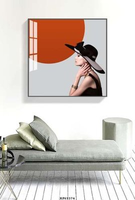 File gốc File tranh hiện đại pha lê gương KF69374 (thiết kế) cho in ấn