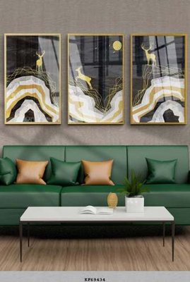 File PSD File tranh hiện đại pha lê gương KF69434 (gốc) cho in quảng cáo