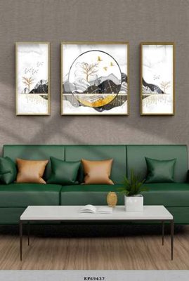File tranh gốc File tranh hiện đại pha lê gương KF69437 (bản đẹp) độc quyền