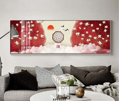 File ảnh File tranh hiện đại pha lê gương KF69589 (gốc) in decal dán tường