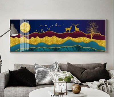 File tranh gốc File tranh hiện đại pha lê gương KF69636 (sắc nét từng chi tiết)