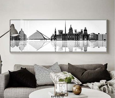 File gốc File tranh hiện đại pha lê gương KF69679 (in lụa) tranh thuận buồm