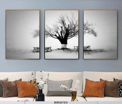 File ảnh gốc File tranh hiện đại pha lê gương KF69703 (chuyên in mica)