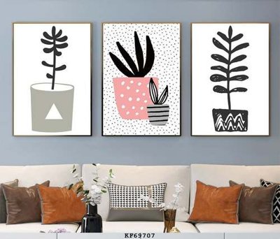 File ảnh File tranh hiện đại pha lê gương KF69707 (gốc) dùng in Pano