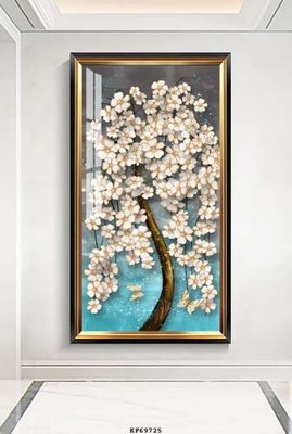 File ảnh File tranh hiện đại pha lê gương KF69725 (gốc) in PP, decal