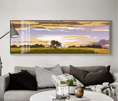 File in lụa File tranh hiện đại pha lê gương KF69800 (phong cảnh) File tranh hiện đại pha lê gương KF69800