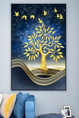 Download file File tranh hiện đại pha lê gương KF69833 (gốc) cho xưởng in