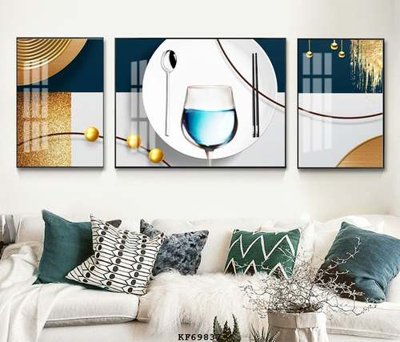 File tranh gốc File tranh hiện đại pha lê gương KF69837 (bản đẹp) độc quyền