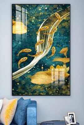 File gốc File tranh hiện đại pha lê gương KF69863 (PNG) không nền chất lượng