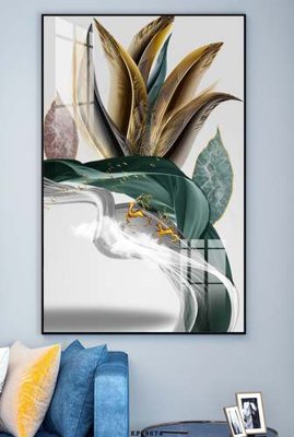 Download file File tranh hiện đại pha lê gương KF69874 (gốc) in mica ốp bếp