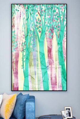 File tranh in trần File tranh hiện đại pha lê gương KF69897 (ảnh gốc siêu nét)