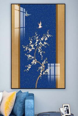 Ảnh gốc File tranh hiện đại pha lê gương KF69902 (nét căng) in mica