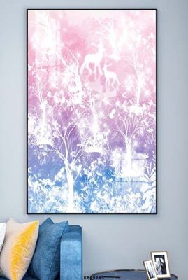 Tải file gốc File tranh hiện đại pha lê gương KF69945 (bản PSD) còn layer