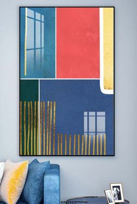 Download file File tranh hiện đại pha lê gương KF69962 (gốc) cho xưởng in