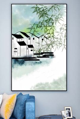 File ảnh File tranh hiện đại pha lê gương KF70056 (gốc) in PP, decal