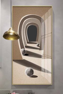 File gốc File tranh hiện đại pha lê gương KF70057 (ảnh chi tiết) để in ấn