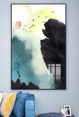 File ảnh File tranh hiện đại pha lê gương KF70092 (gốc) in PP, decal