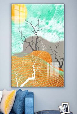 Tải file File tranh hiện đại pha lê gương KF70154 (gốc) làm file thiết kế