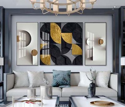 File ảnh File tranh hiện đại pha lê gương KF70163 (gốc) in PP, decal