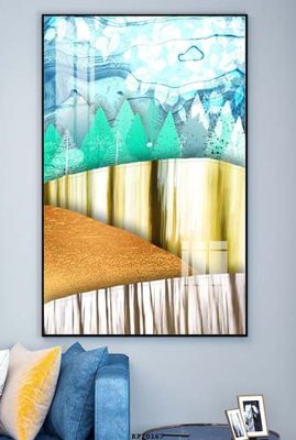 File gốc File tranh hiện đại pha lê gương KF70167 (PSD/TIFF) độ phân giải cao