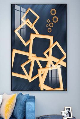 File gốc File tranh hiện đại pha lê gương KF70178 (phong cách) cổ điển