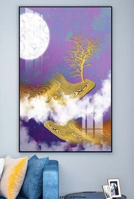 File gốc File tranh hiện đại pha lê gương KF70183 (in mica) trang trí