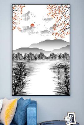 File gốc File tranh hiện đại pha lê gương KF70188 (in tráng gương) hiện đại