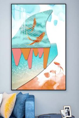 File tranh File tranh hiện đại pha lê gương KF70235 (gốc) chủ đề động vật