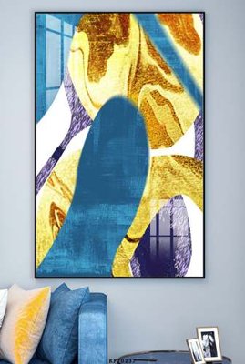 File tranh gốc File tranh hiện đại pha lê gương KF70237 (bản quyền) độc đáo