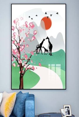 File gốc File tranh hiện đại pha lê gương KF70265 (phong cách) cổ điển