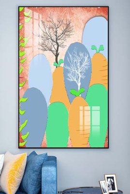 Download file File tranh hiện đại pha lê gương KF70267 (gốc) in mica ốp bếp