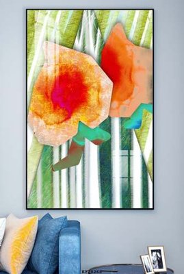 File PSD in ấn File tranh hiện đại pha lê gương KF70268 (chất lượng cao)