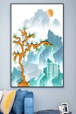 Tải file gốc File tranh hiện đại pha lê gương KF70271 (bản PSD) gốc