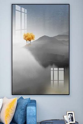 Tải file File tranh hiện đại pha lê gương KF70306 (gốc) chủ đề tâm linh