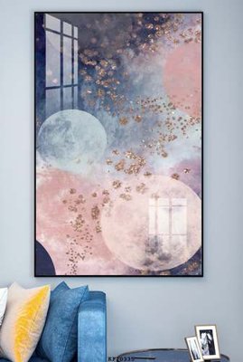 File gốc File tranh hiện đại pha lê gương KF70335 (in tráng gương) ốp tường