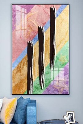 File in mica File tranh hiện đại pha lê gương KF70370 (ảnh gốc) đẹp