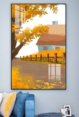 File in ấn File tranh hiện đại pha lê gương KF70400 (bản gốc) sắc nét