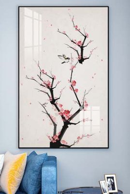 File gốc File tranh hiện đại pha lê gương KF70402 (PNG) nền trong suốt