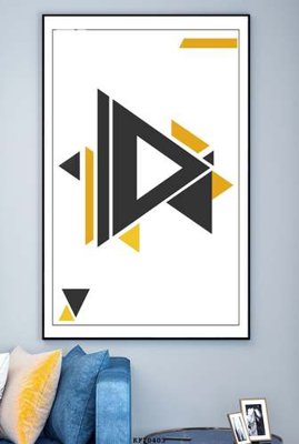 File in trần File tranh hiện đại pha lê gương KF70403 (bản gốc) hoa văn