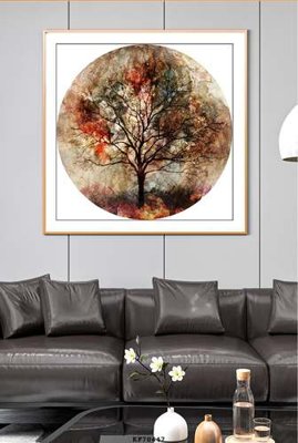 File gốc File tranh hiện đại pha lê gương KF70447 (phiên bản chuẩn) để in ấn