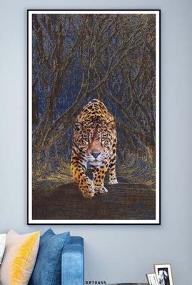 File in trần File tranh hiện đại pha lê gương KF70455 (bản gốc) hoa văn