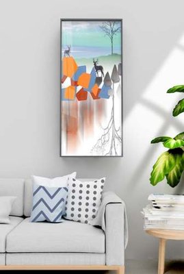 File gốc File tranh hiện đại pha lê gương KF70483 (AI/EPS) cho in ấn