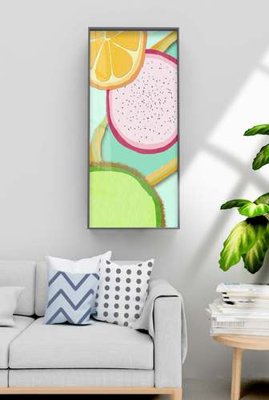 Hình ảnh gốc File tranh hiện đại pha lê gương KF70505 (để in khổ lớn)