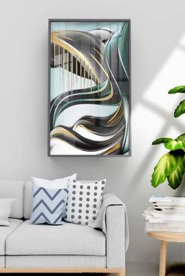 Tải file gốc File tranh hiện đại pha lê gương KF70518 (bản PSD) còn layer